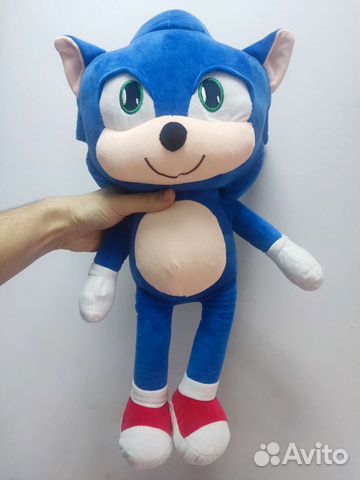 Гигантская мягкая игрушка Соник Ёжик Sonic