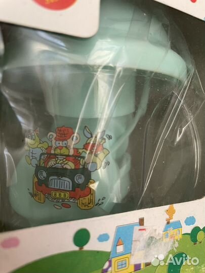 Кружка поильник 4 в одном, новый