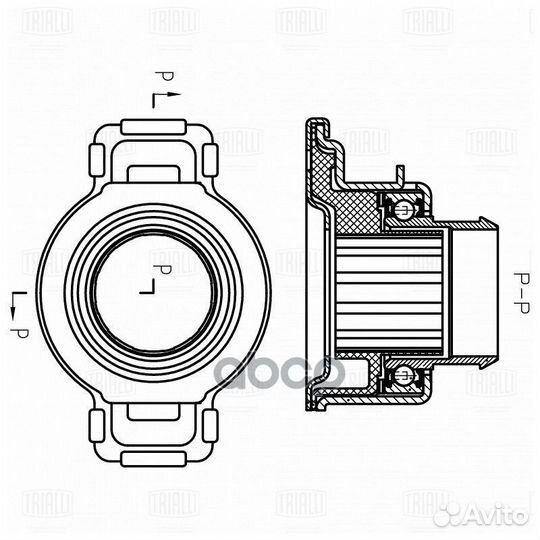 Муфта сцепления Iveco Daily III-IV (01) CT160