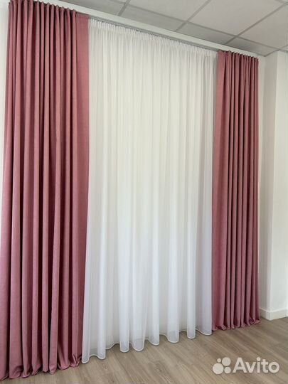 Шторы портьеры, канвас