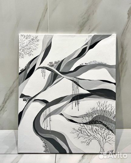 Художник роспись стен картины открытки подарок