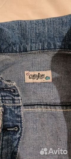 Джинсовая жилетка для девочки