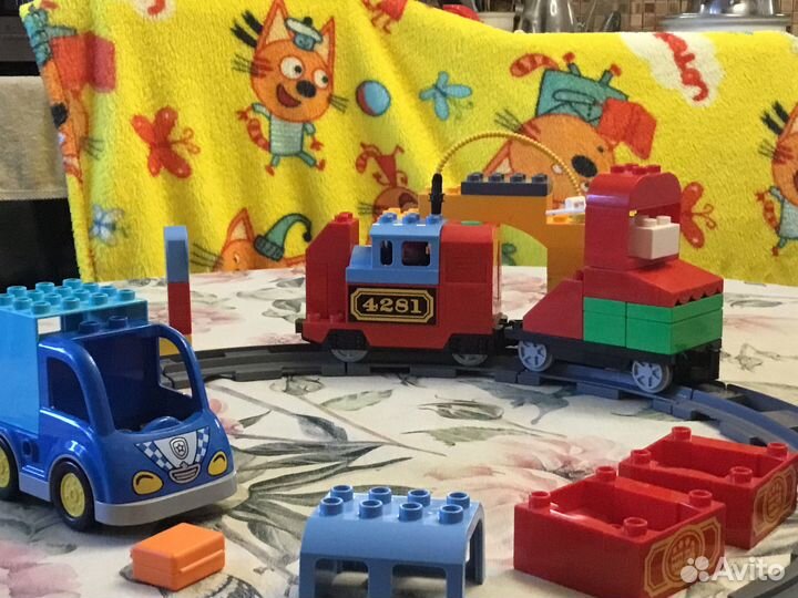 Lego duplo поезд б.у