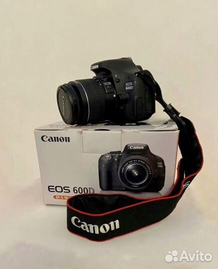 Фотоаппарат Canon EOS 600D Kit EF-S 18-55mm