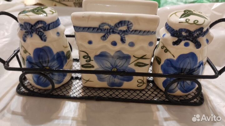 Набор для специи и салфеток