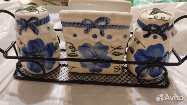 Набор для специи и салфеток