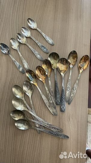 Мельхиоровые столовые приборы