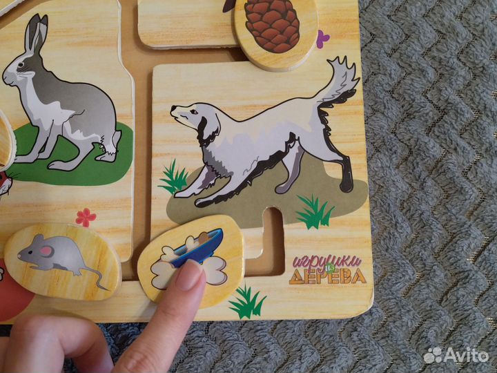 Игрушка деревянный пазл, игрушки