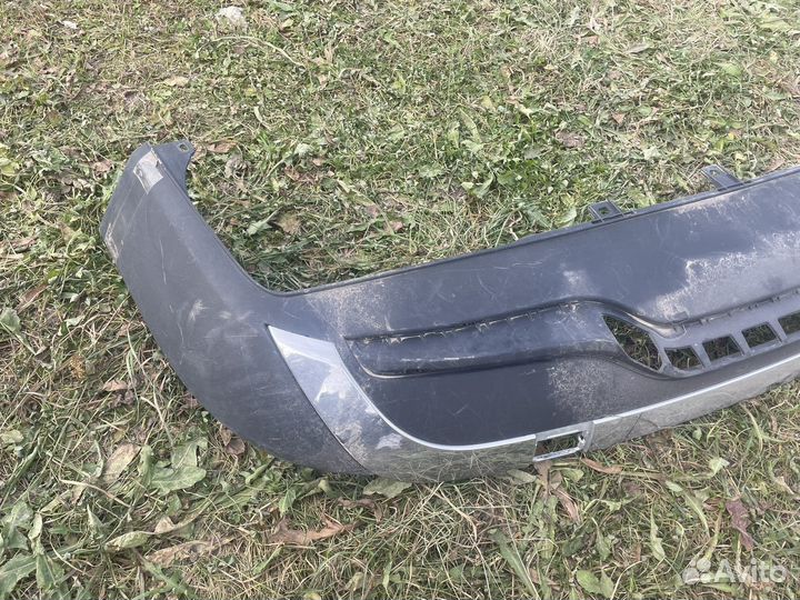 Юбка бампера задняя Mercedes MI W166 2011-2015