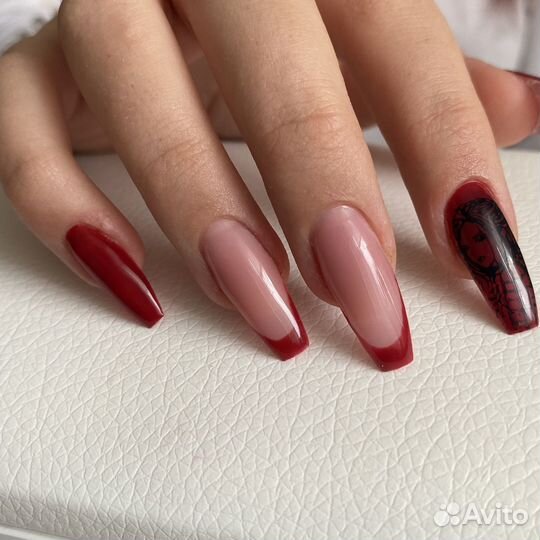 Маникюр Наращивание в студии