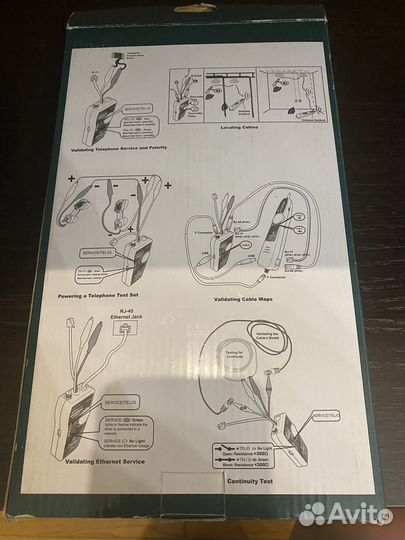 Тестер телеком. сетей и линий ProsKit