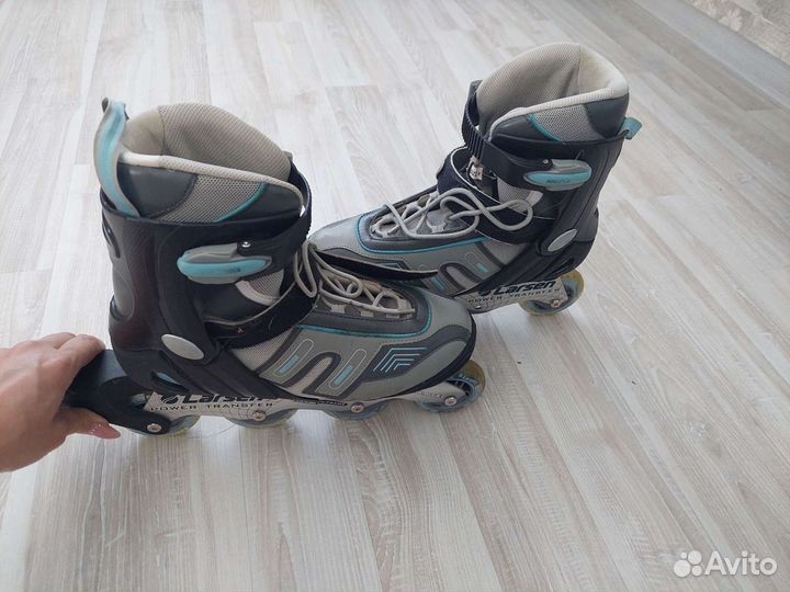 Коньки ролики 2в1 larsen 41 р