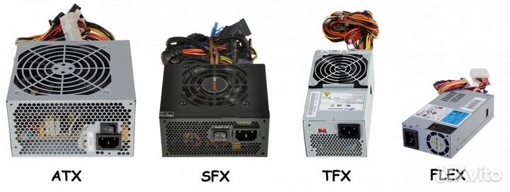 Блок питания ATX, SFX, TFX, flex