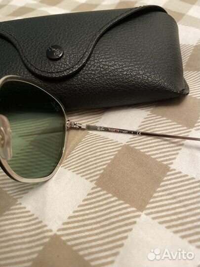 Очки Ray Ban hexagonal blaze зеленые оригинал