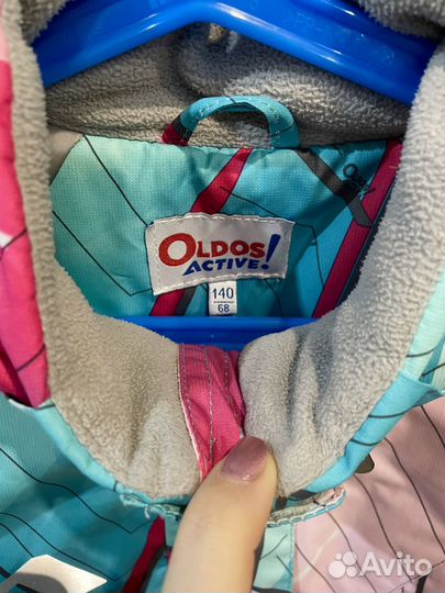 Демисезонная парка для девочки Oldos