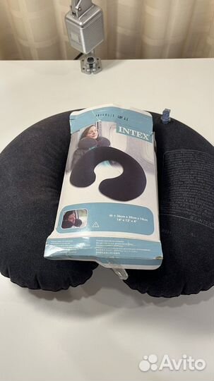 Подушка для шеи надувная