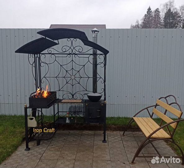 Мангал из стали