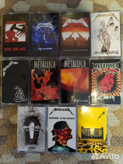 Аудиокассеты Metallica