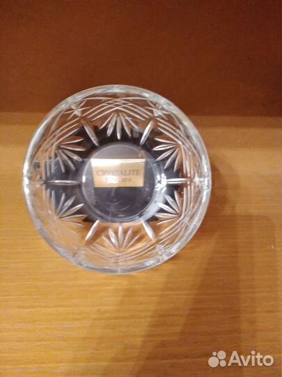 Ваза хрустальная.чехия