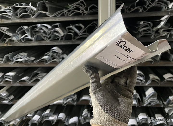 Порог левый Volkswagen Golf VII 2012-2020 (1мм)