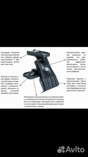 Багажник аэро за дверной проём