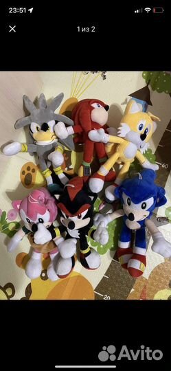 Мягкая игрушка мультгерои