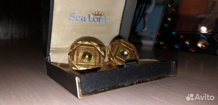 Роскошные запонки Sea Lord Англии 70-х