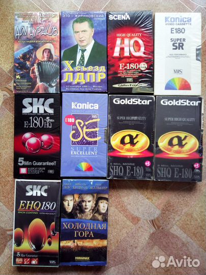 Видеокассеты 90-х