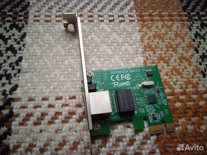 Сетевые карты PCI, PCI-E, TP-Link, D-Link, Intel