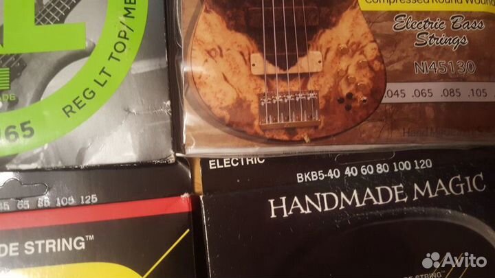 Басовые струны для баса DR MM5-45 marcus BKB5-40