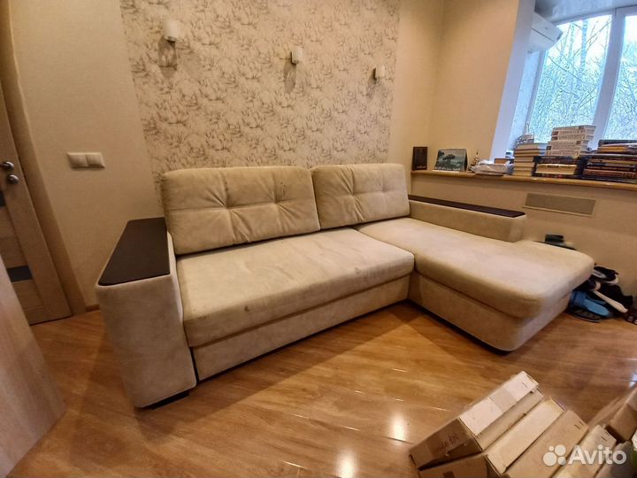 Угловой диван бу