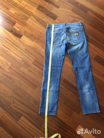 Dolce gabbana джинсы голубые