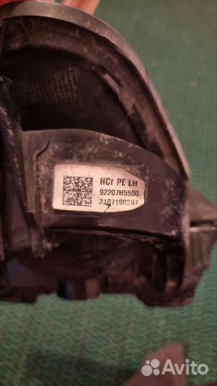 Противотуманная фара левая Hyundai Solaris 2020