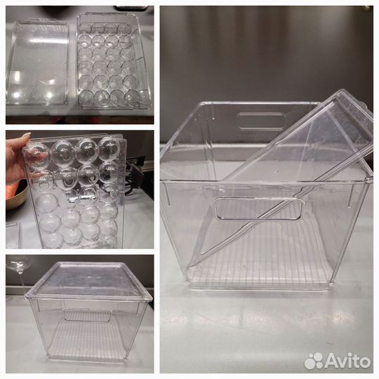 Контейнер органайзер для яиц и для продуктов