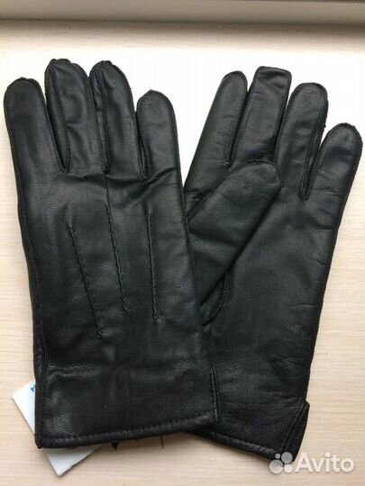 Перчатки мужские кожаные