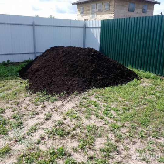 Перегной Навоз Чернозем с Доставкой от 3-х кубов