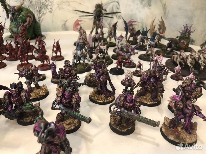 Warhammer 40000 миниатюры коллекция