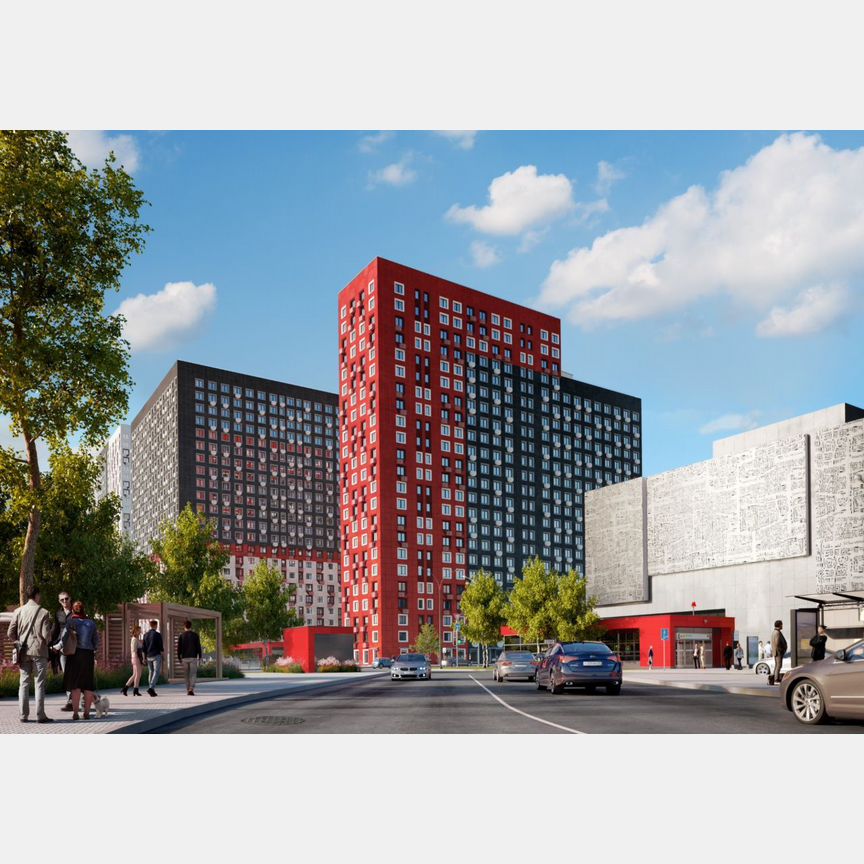 Квартира-студия, 23,3 м², 16/19 эт.