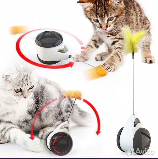 Игрушки разные, 2 шт. для кошек бу