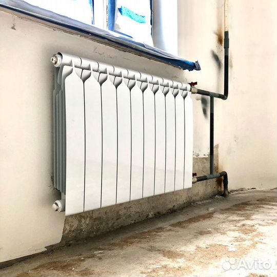 Замена Радиаторов Отопления Монтаж Полотенцесушите