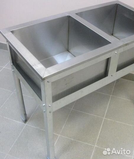Ванна моечная 2 секц вм 2/400 есть разные размеры