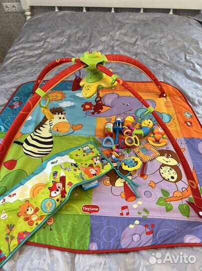 Развивающий коврик tiny love