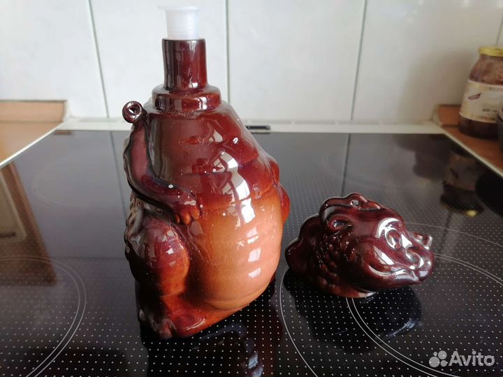 Бутылка штоф дракон