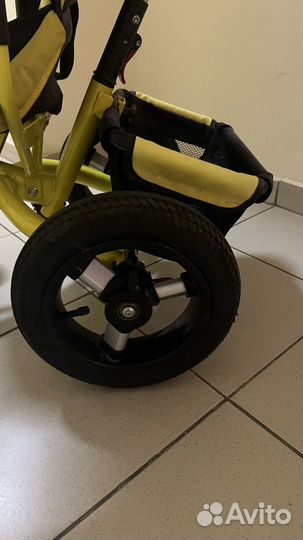 Детский велосипед с родительской ручкой