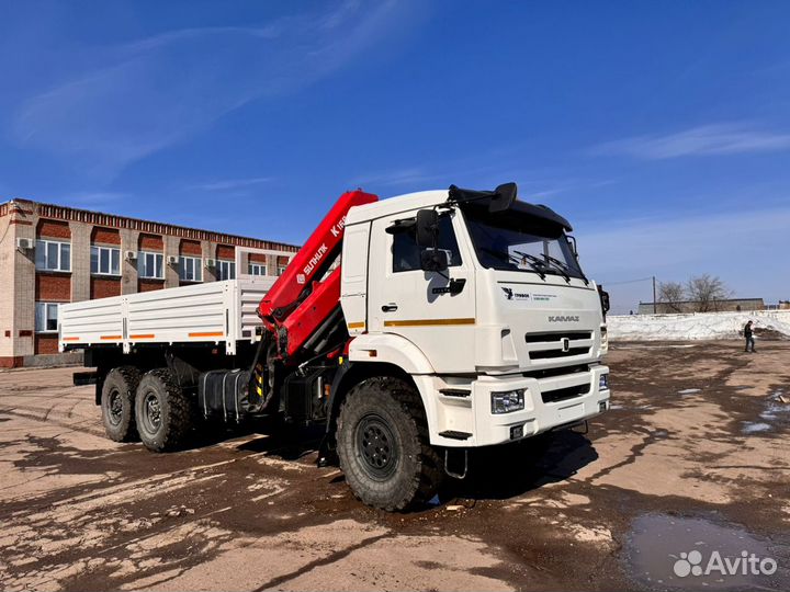 КАМАЗ 43118-50 с КМУ, 2024