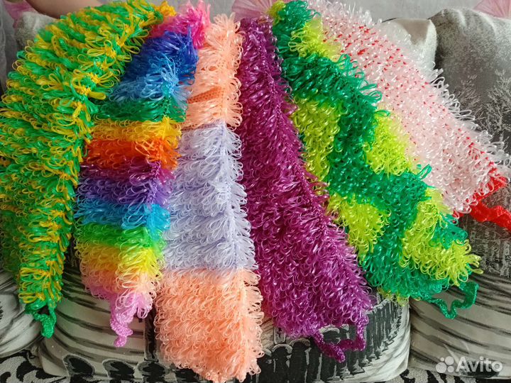 Мочалка ручной работы