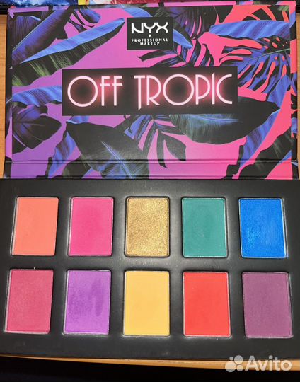 Палетка теней nyx