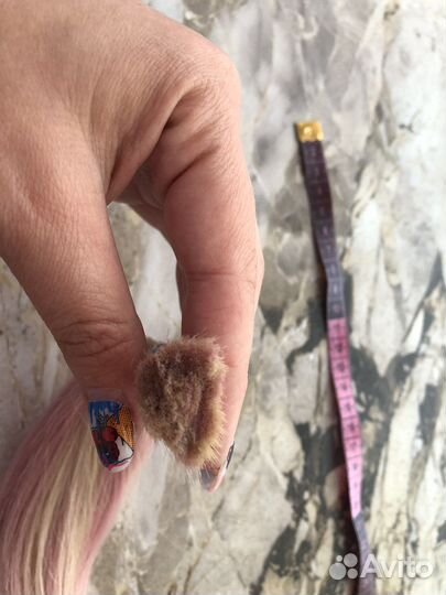 Волосы для наращивания натуральные бу