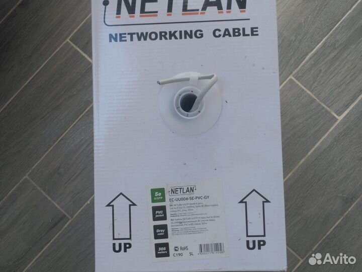 Кабель витая пара utp 5e 4 пары