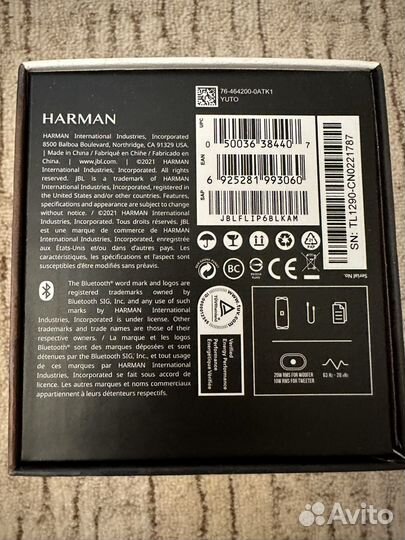 Беспроводная колонка JBL Flip 6, чёрный